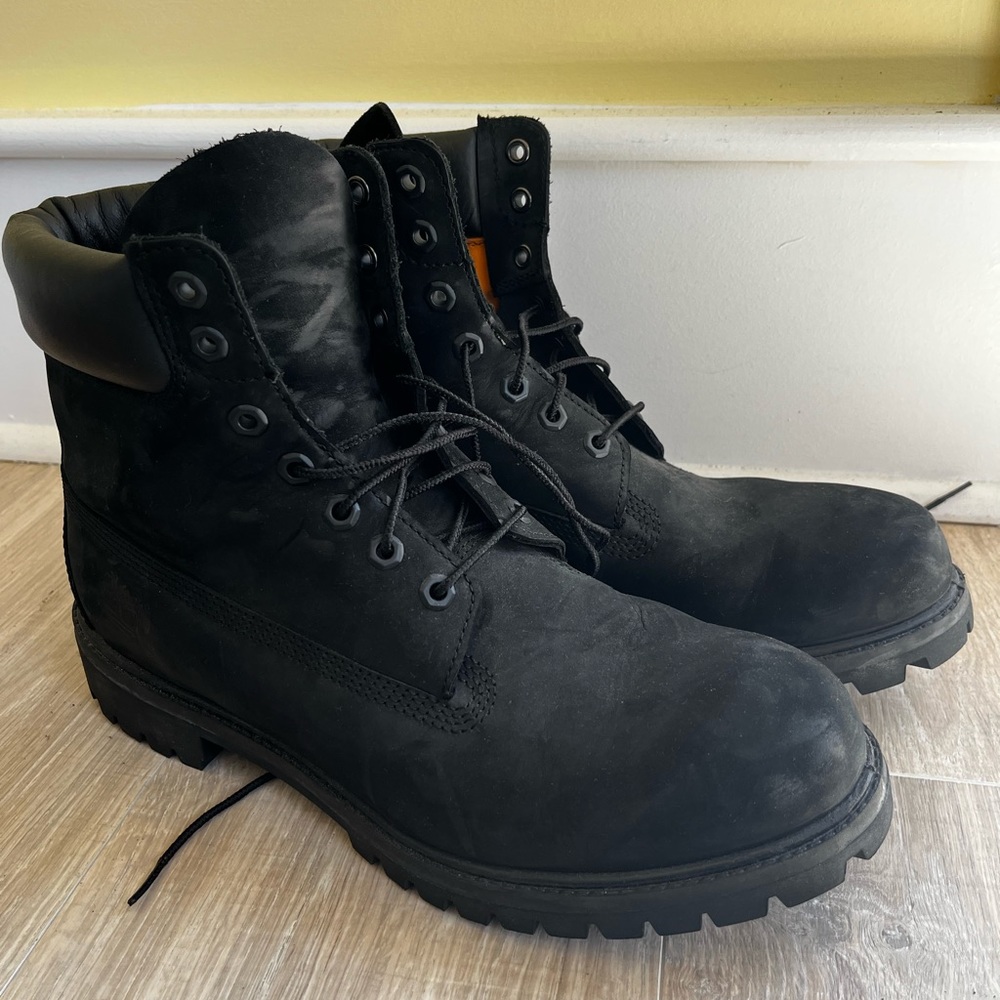 Timberland Men’s Black Boot: Size 11.5